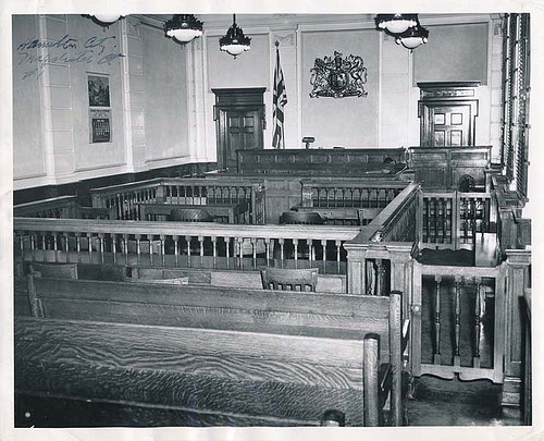 Old courtroom