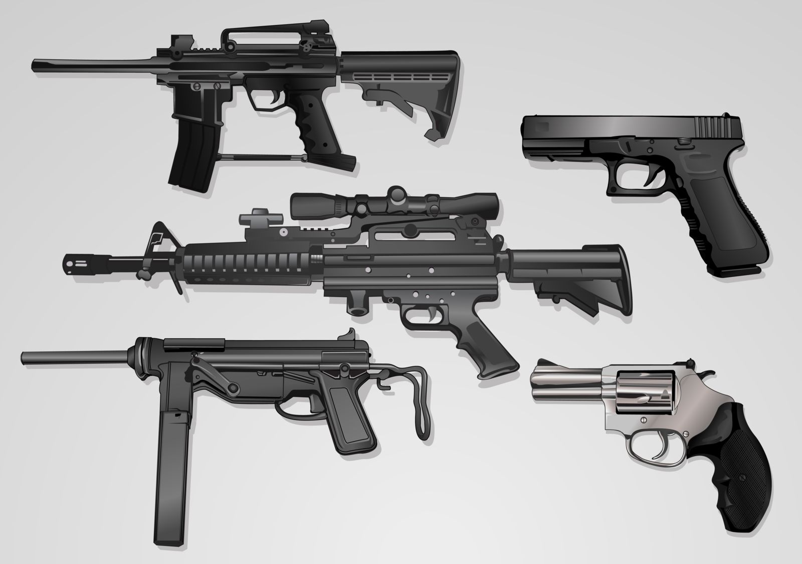 realgun collecion of guns