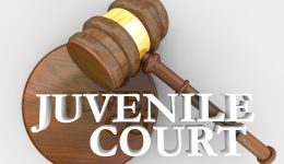 Juvenile Court Judge Gavel Justice System 3d Render Illustration
