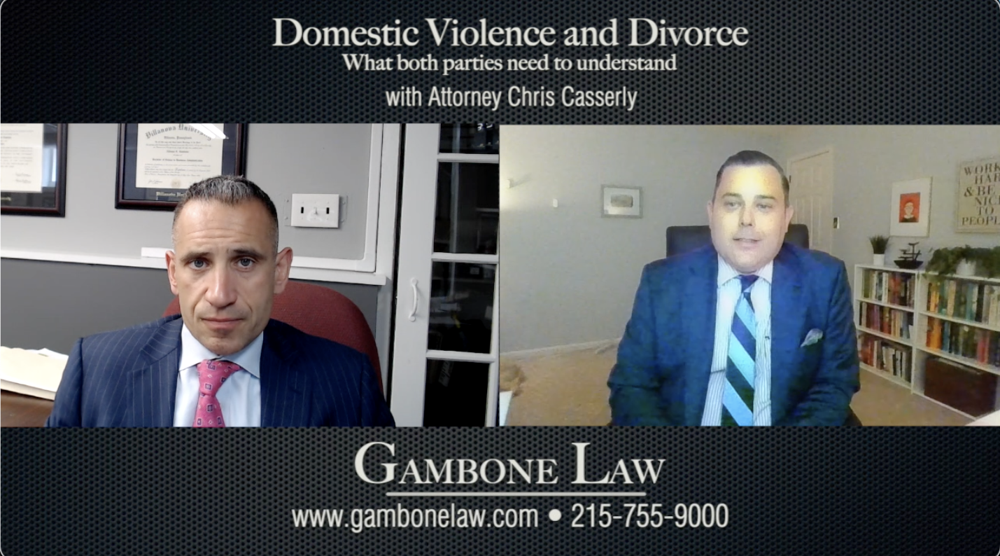 The Gambone Law Podcast S1 E7 Domestic Violence and Divorce